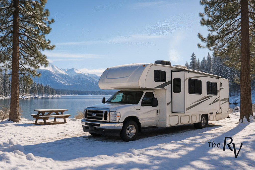 rv in winter