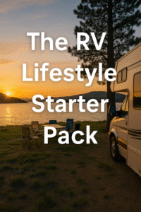 class b RV by lake