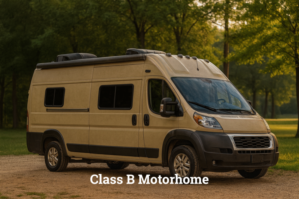 Buying an RV in 2026: The Essential Ultimate Guide 2 Class B motorhome camper van– buying an RV in 2026 guide