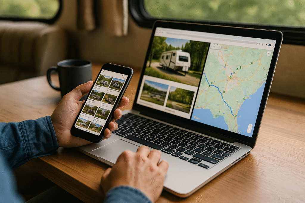 campsite finding tools