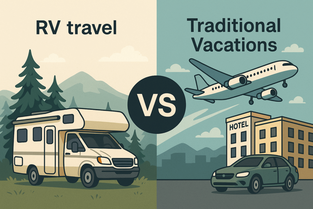 why RV travel is cheaper than traditional vacations