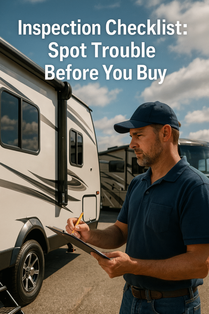 Buying an RV in 2026: The Essential Ultimate Guide 8 Inspection Checklist: Spot Trouble Before You Buy