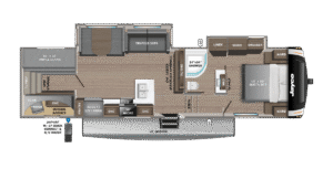Bunkhouse floor plan