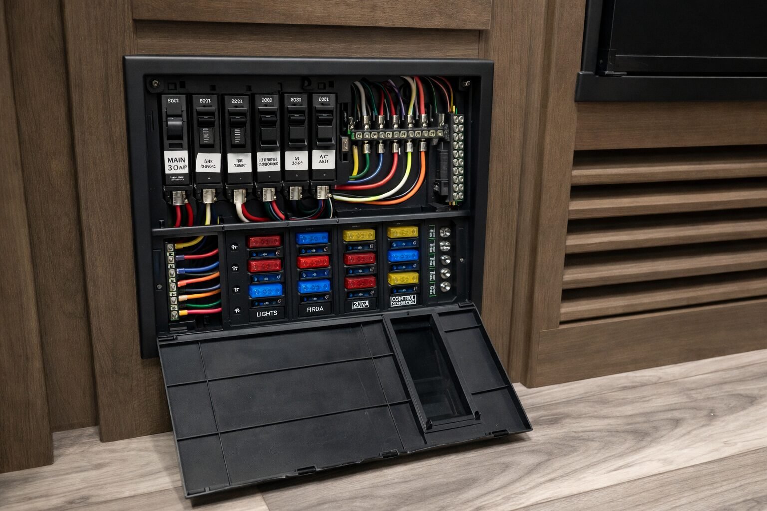 rv breaker keeps tripping while running air conditioner at campground